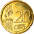 België, 20 Euro Cent, 2009, Brussels, FDC, Tin, KM:278