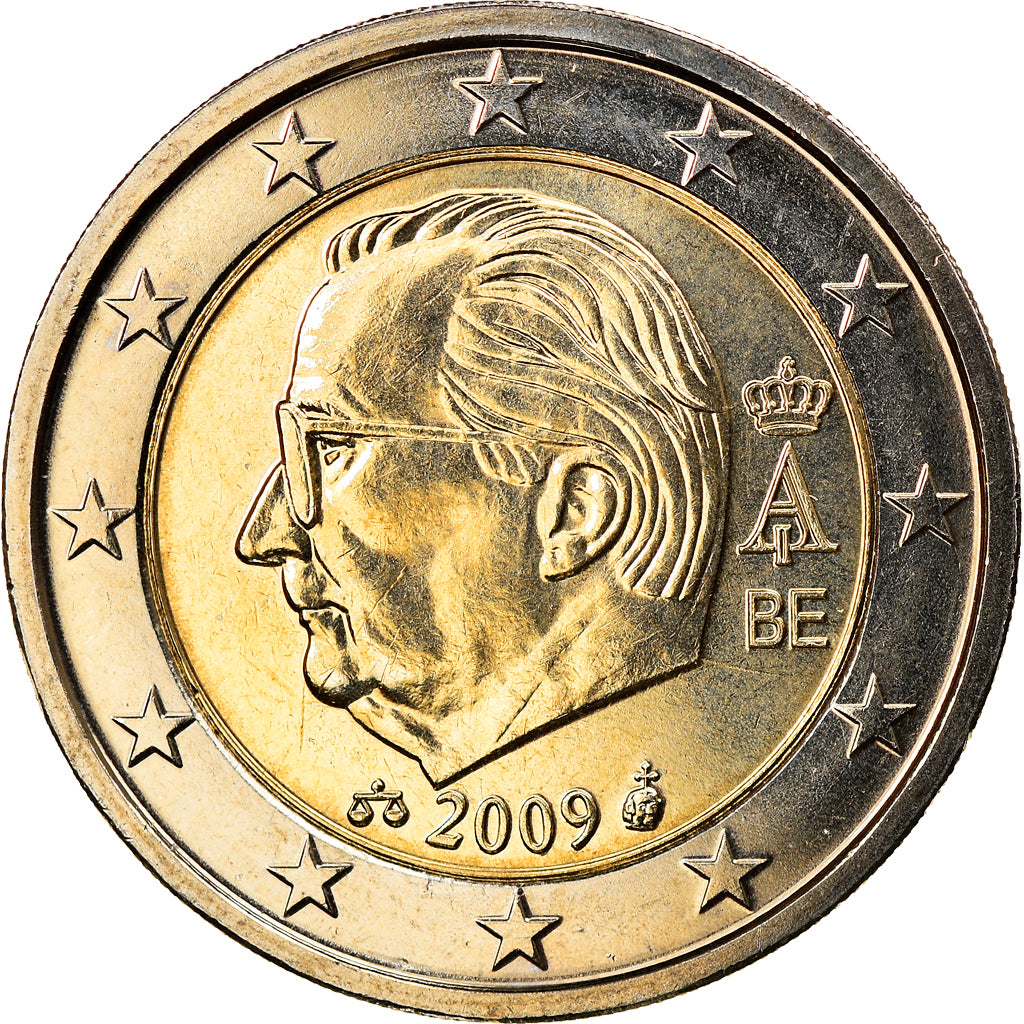 Belgium, 2 Euro, 2009, Brussels, MS(65-70), Bi-Metallic, KM:281