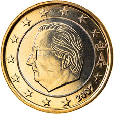Belgium, Euro, 2007, Brussels, MS(65-70), Bi-Metallic, KM:245