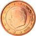 Belgium, Euro Cent, 2002, Brussels, MS(65-70), Copper Plated Steel, KM:224