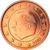 Belgium, 2 Euro Cent, 2002, Brussels, MS(65-70), Copper Plated Steel, KM:225
