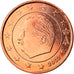 Belgium, 5 Euro Cent, 2002, Brussels, MS(65-70), Copper Plated Steel, KM:226