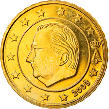 Belgium, 10 Euro Cent, 2003, Brussels, MS(65-70), Brass, KM:227