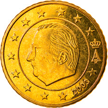 Belgium, 50 Euro Cent, 2003, Brussels, MS(65-70), Brass, KM:229