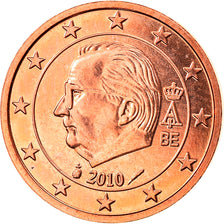 Belgium, Euro Cent, 2010, MS(65-70), Copper Plated Steel, KM:274