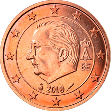 Belgium, 2 Euro Cent, 2010, MS(65-70), Copper Plated Steel, KM:275