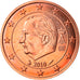 Belgium, 2 Euro Cent, 2010, MS(65-70), Copper Plated Steel, KM:275
