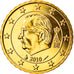 Belgien, 10 Euro Cent, 2010, STGL, Messing, KM:277