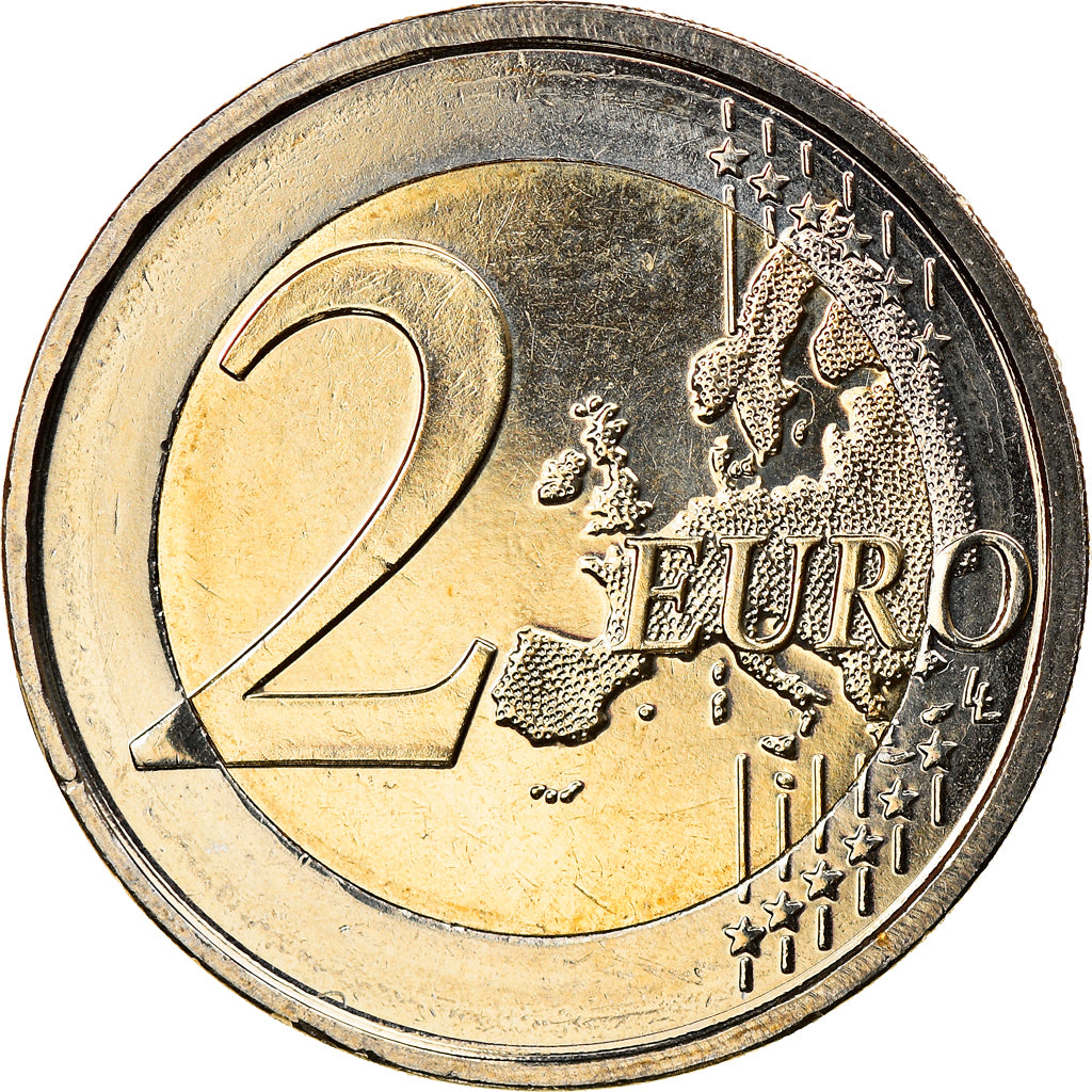 Belgio, 2 Euro, 2010, FDC, Bi-metallico, KM:281