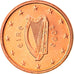 IRELAND REPUBLIC, Euro Cent, 2002, Sandyford, MS(65-70), Copper Plated Steel