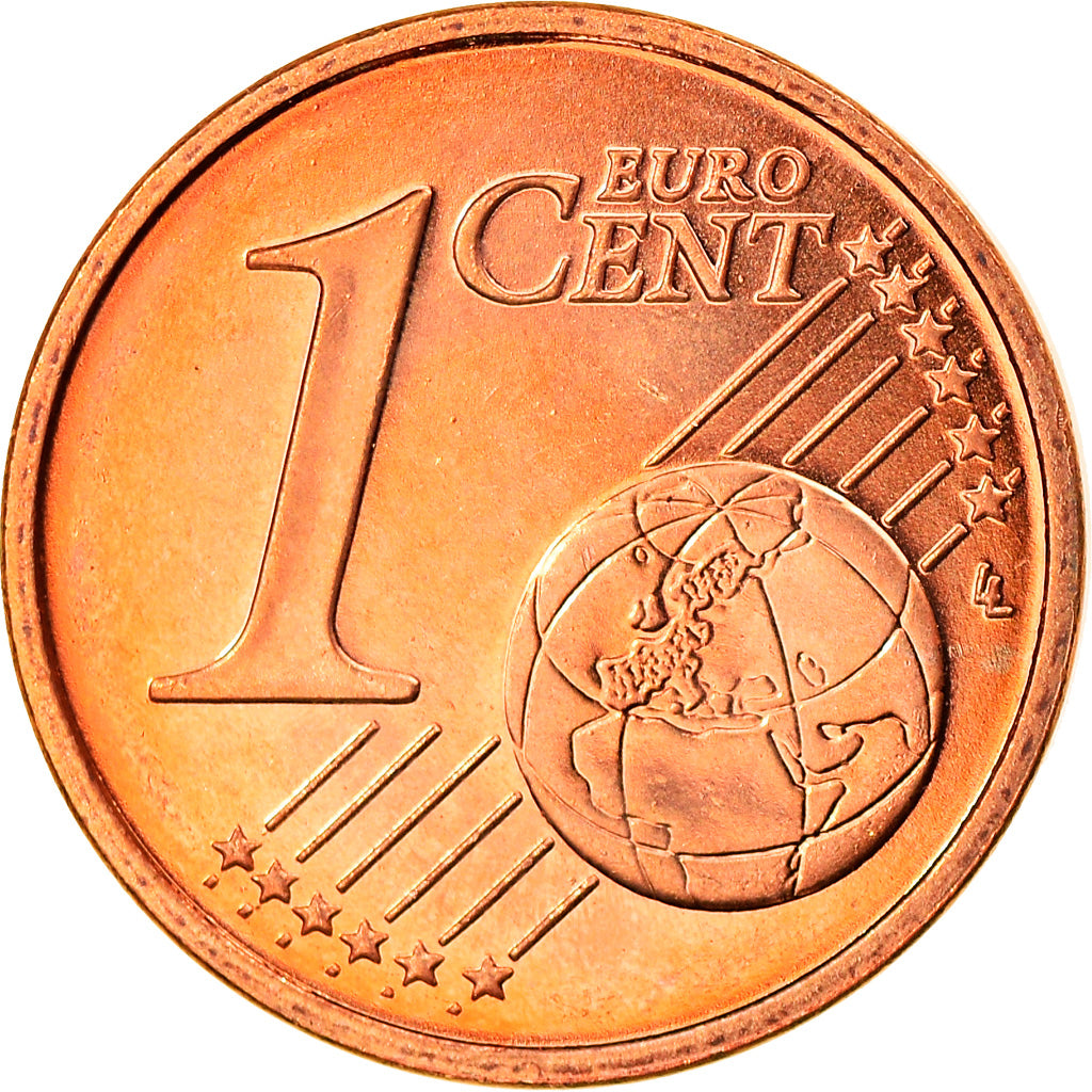 IRELAND REPUBLIC, Euro Cent, 2002, Sandyford, MS(65-70), Copper Plated Steel