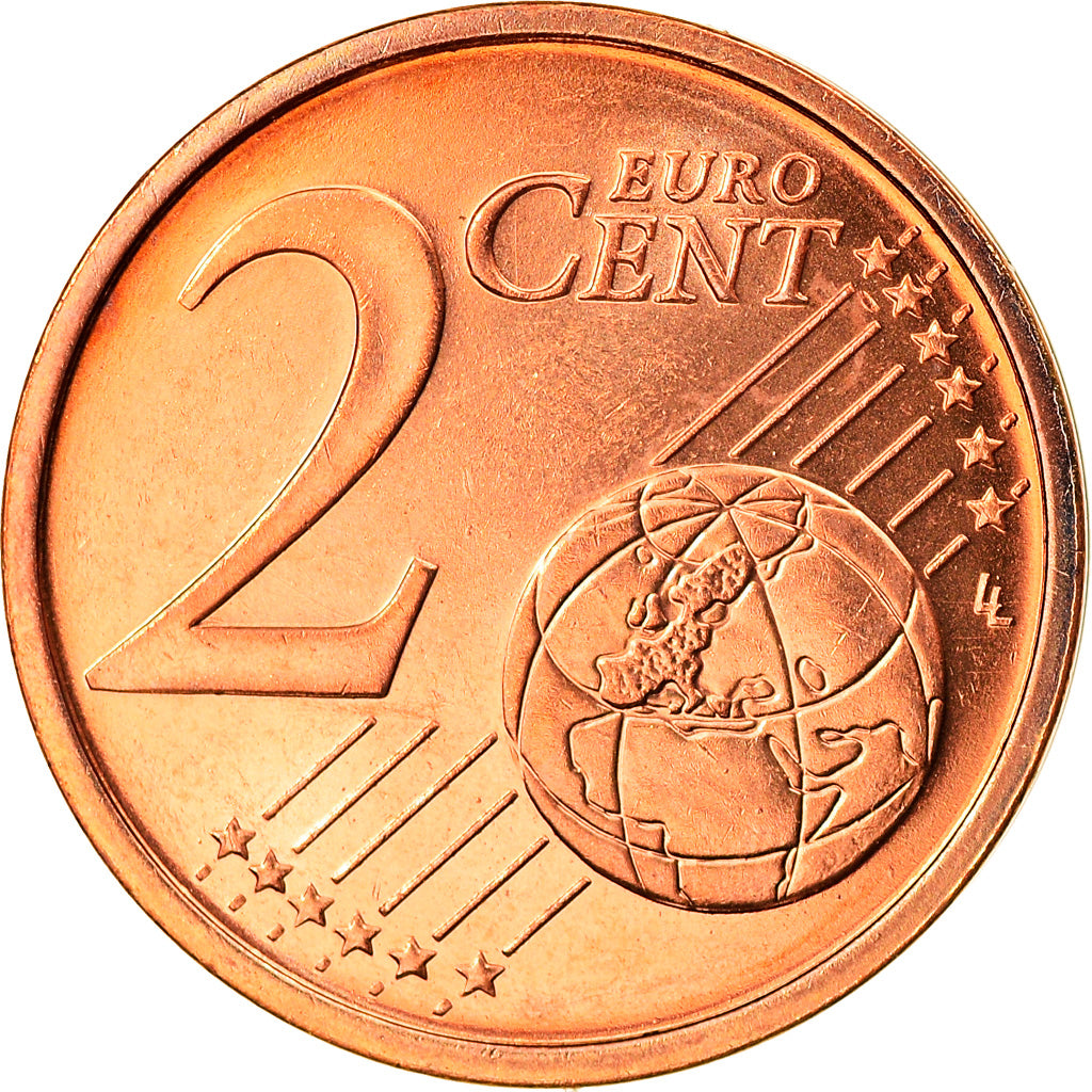 IRELAND REPUBLIC, 2 Euro Cent, 2002, Sandyford, MS(65-70), Copper Plated Steel