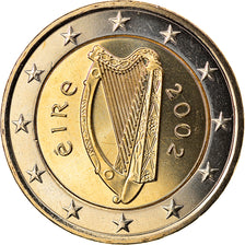 IRELAND REPUBLIC, 2 Euro, 2002, Sandyford, MS(65-70), Bi-Metallic, KM:39