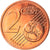 Griechenland, 2 Euro Cent, 2009, Athens, STGL, Copper Plated Steel, KM:182