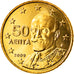 Greece, 50 Euro Cent, 2009, MS(65-70), Brass, KM:213