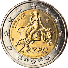 Griechenland, 2 Euro, 2009, Athens, STGL, Bi-Metallic, KM:215