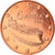 Grécia, 5 Euro Cent, 2007, Athens, MS(65-70), Aço Cromado a Cobre, KM:183