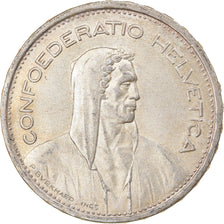Coin, Switzerland, 5 Francs, 1954, Bern, AU(50-53), Silver, KM:40
