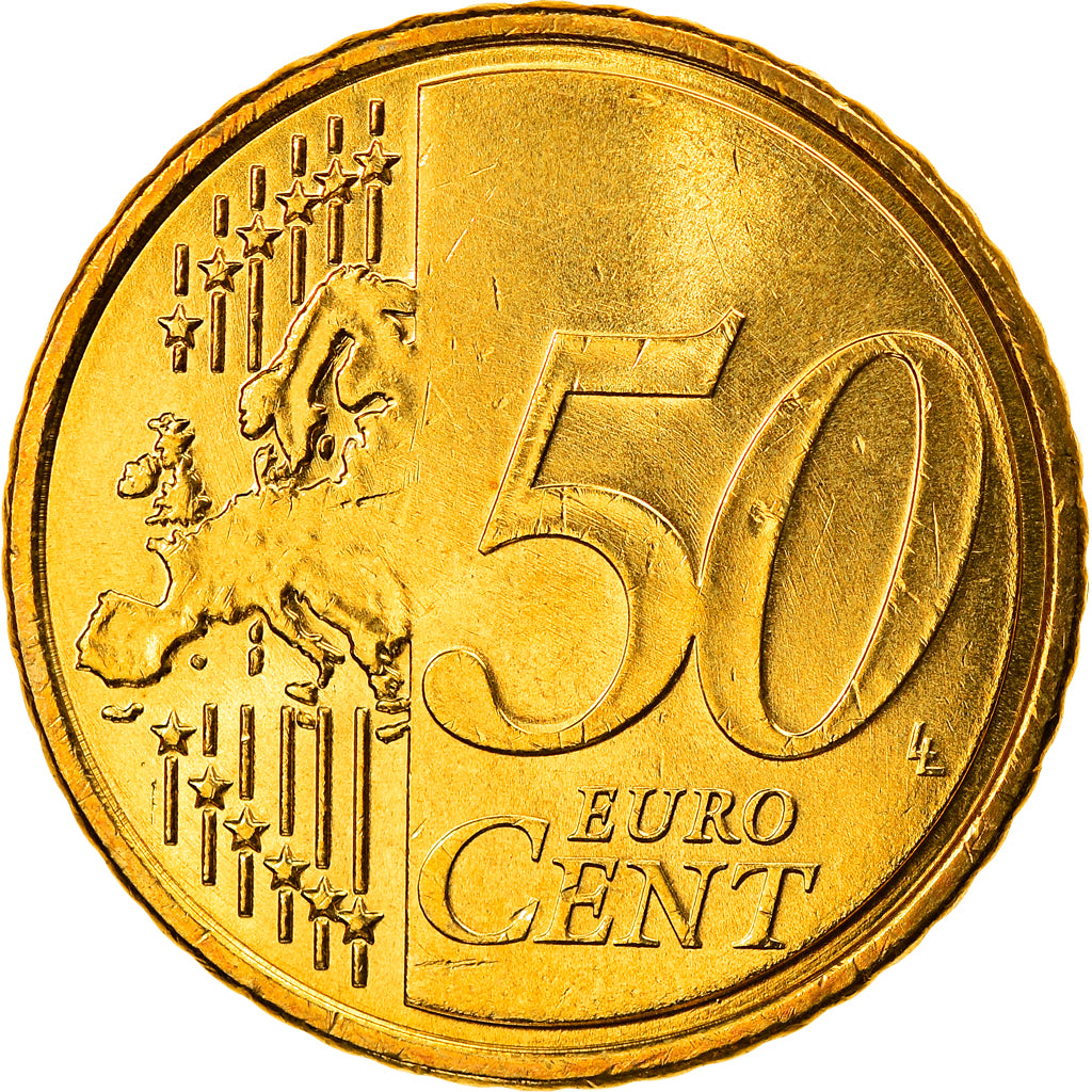 Griekenland, 50 Euro Cent, 2007, FDC, Tin, KM:213