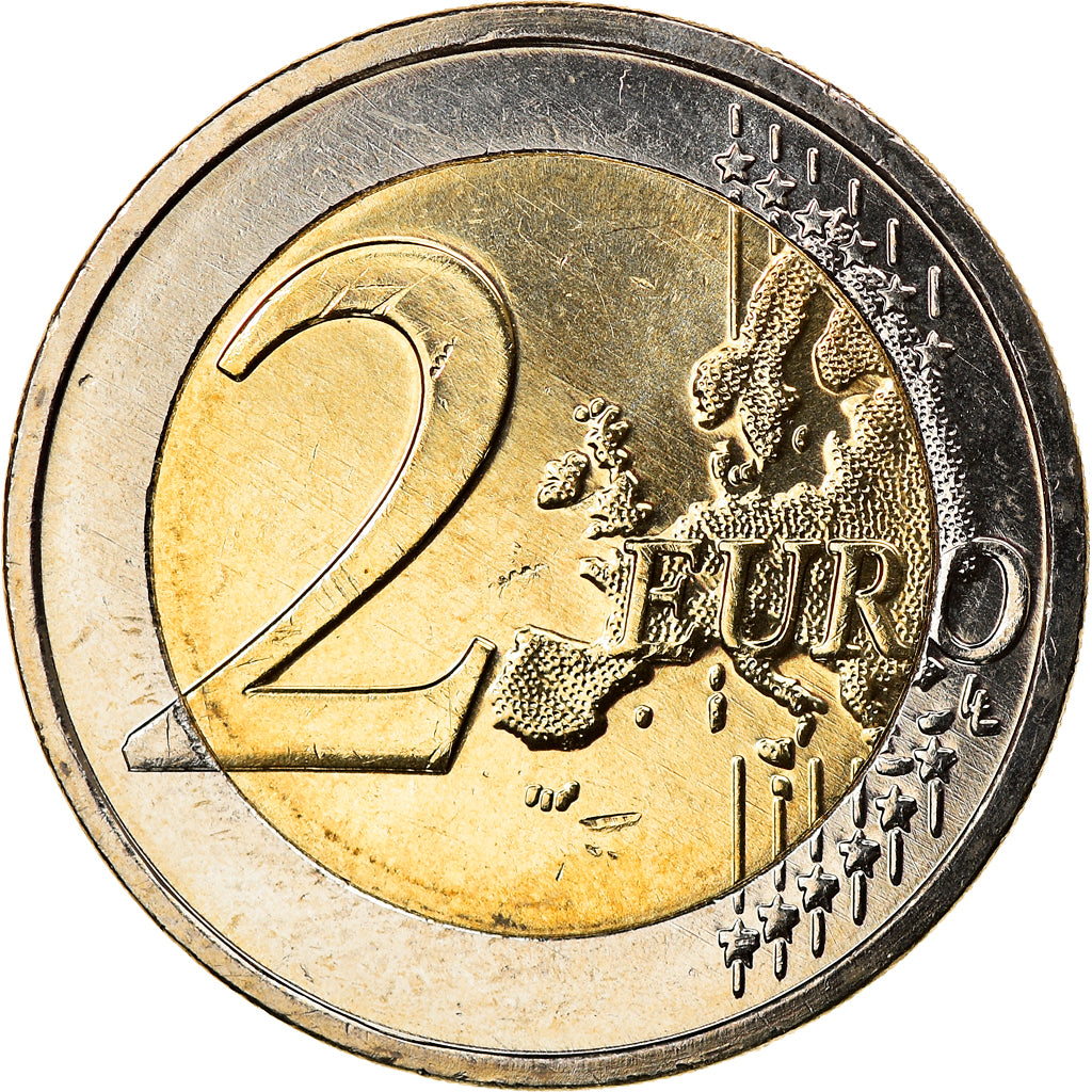Griechenland, 2 Euro, 2007, Athens, STGL, Bi-Metallic, KM:215