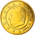 Belgium, 50 Euro Cent, 2004, Brussels, MS(65-70), Brass, KM:229