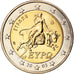 Greece, 2 Euro, 2003, Athens, MS(65-70), Bi-Metallic, KM:188