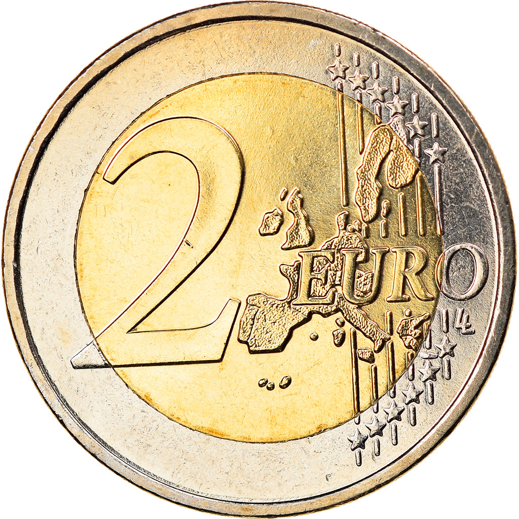 Greece, 2 Euro, 2003, Athens, MS(65-70), Bi-Metallic, KM:188