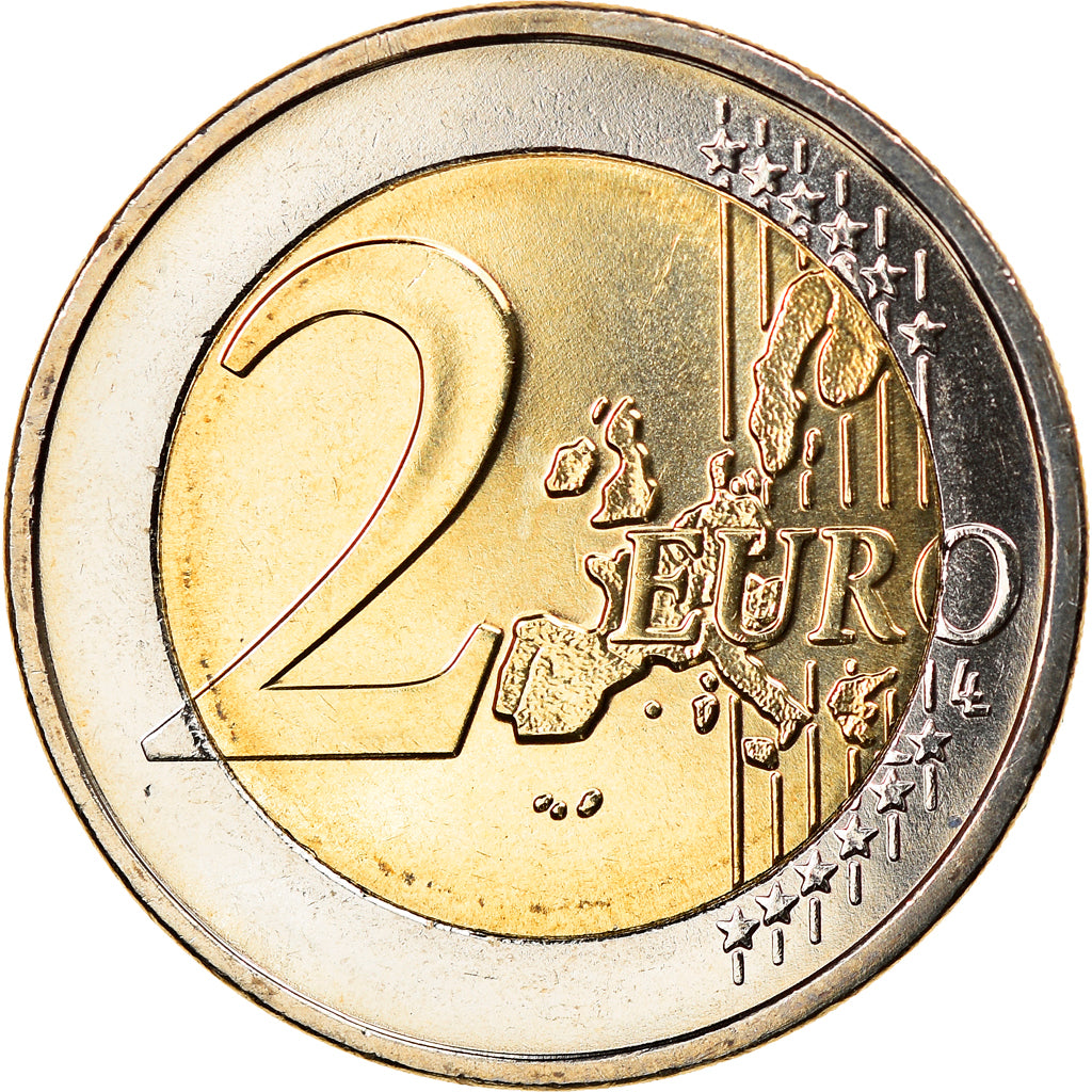 Greece, 2 Euro, 2005, Athens, MS(65-70), Bi-Metallic, KM:188