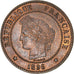 Moneta, Francia, Cérès, 2 Centimes, 1896, Paris, SPL-, Bronzo, KM:827.1