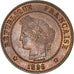 Monnaie, France, Cérès, 2 Centimes, 1896, Paris, SUP, Bronze, KM:827.1