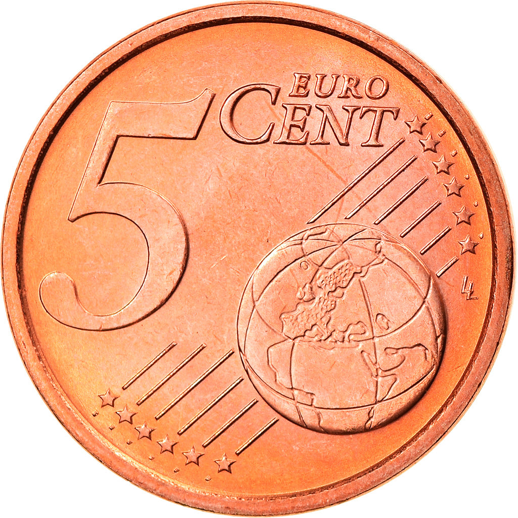 Italy, 5 Euro Cent, 2003, Rome, MS(65-70), Copper Plated Steel, KM:212