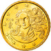 Italy, 10 Euro Cent, 2003, Rome, MS(65-70), Brass, KM:213