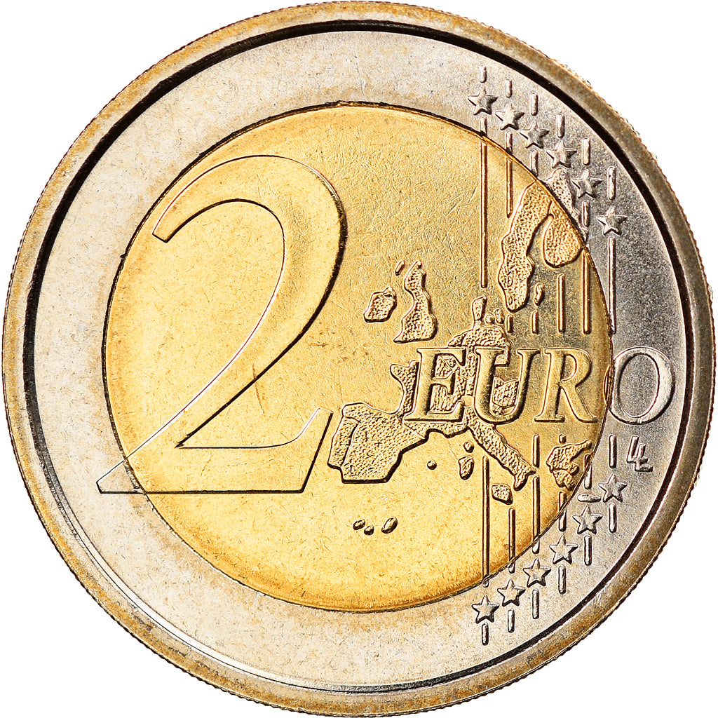 Italy, 2 Euro, 2003, Rome, MS(65-70), Bi-Metallic, KM:217