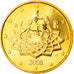 Italy, 50 Euro Cent, 2008, Rome, MS(65-70), Brass, KM:249