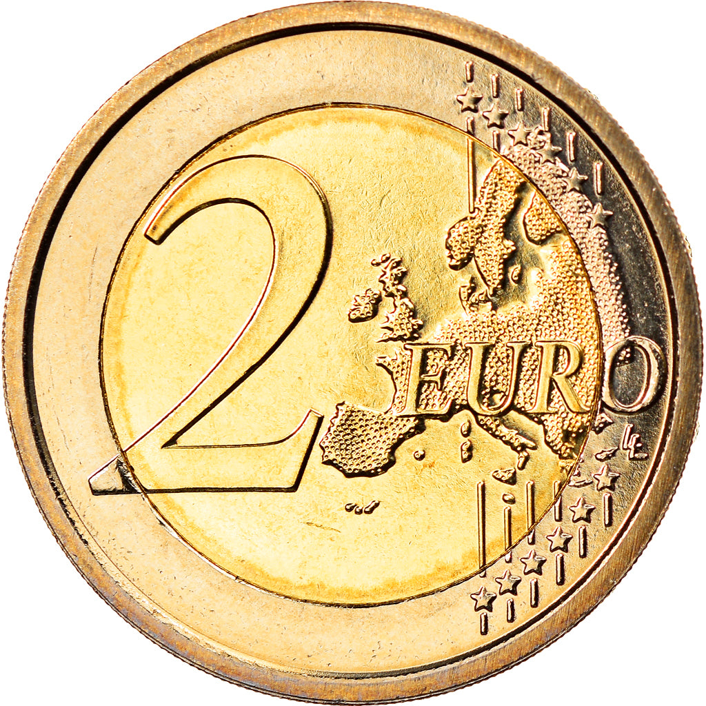 Italy, 2 Euro, 2008, Rome, MS(65-70), Bi-Metallic, KM:251