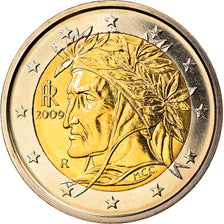 Italy, 2 Euro, 2009, Rome, MS(65-70), Bi-Metallic, KM:251