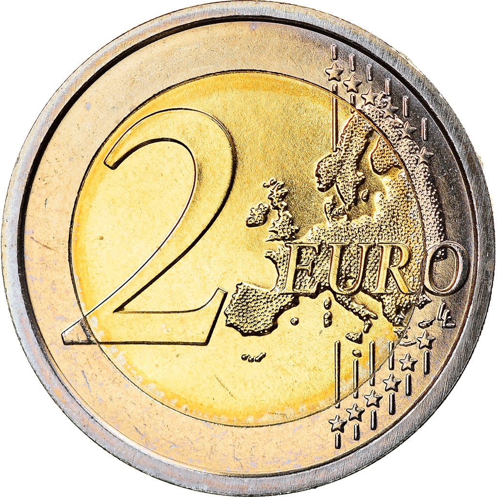 Włochy, 2 Euro, EMU, 2009, Rome, MS(65-70), Bimetaliczny, KM:312