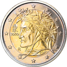 Italy, 2 Euro, 2010, Rome, MS(65-70), Bi-Metallic, KM:251