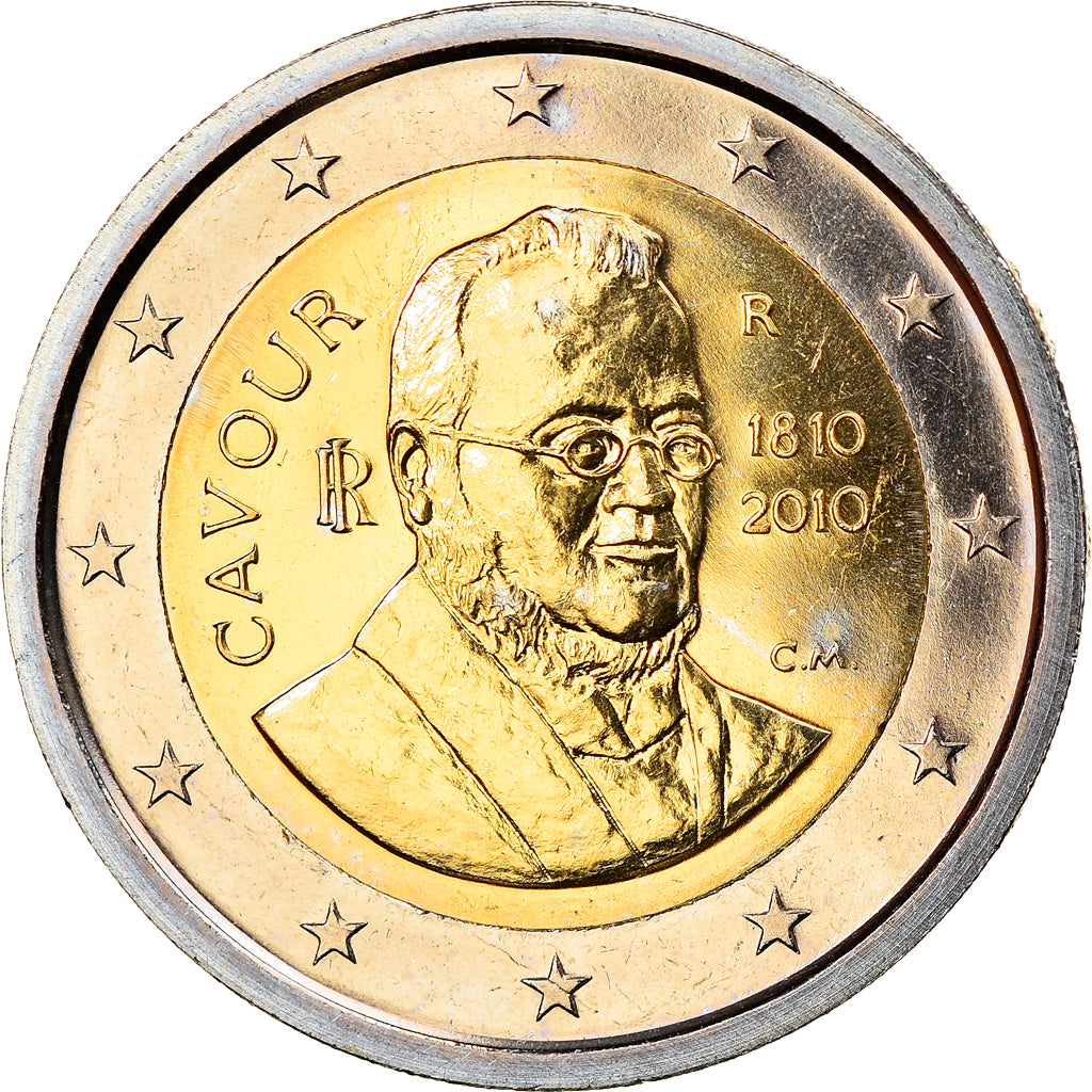 Italy, 2 Euro, 2010, Rome, MS(65-70), Bi-Metallic, KM:328