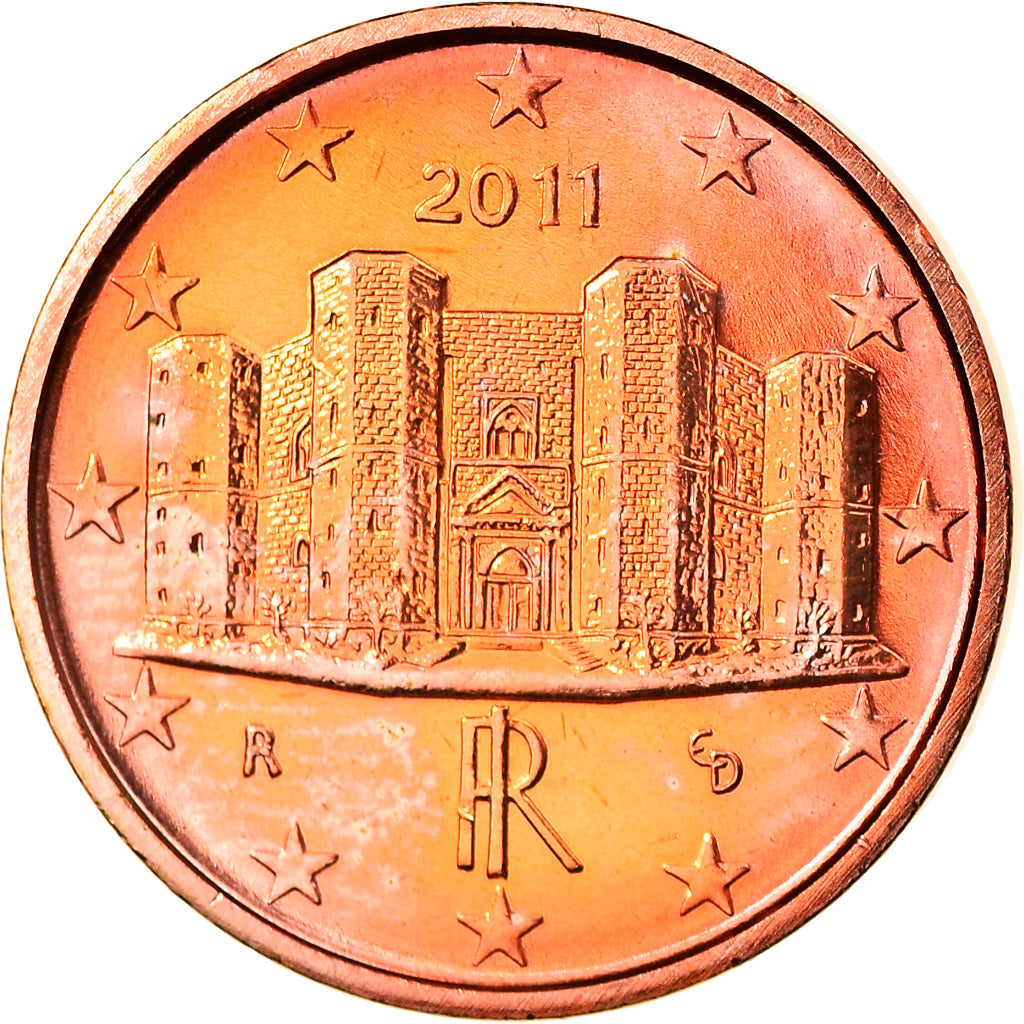 Italy, Euro Cent, 2011, Rome, MS(65-70), Copper Plated Steel, KM:210
