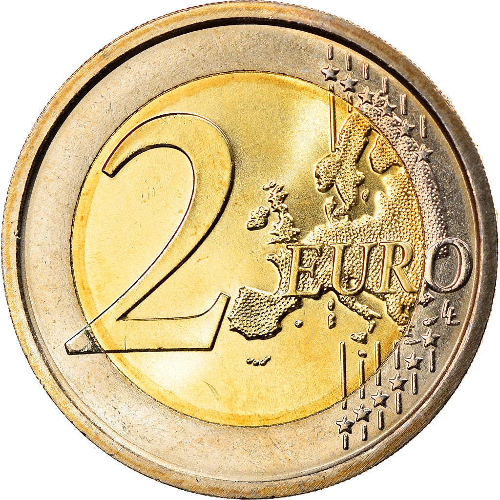 Italy, 2 Euro, Unification, 2011, Rome, MS(65-70), Bi-Metallic, KM:338