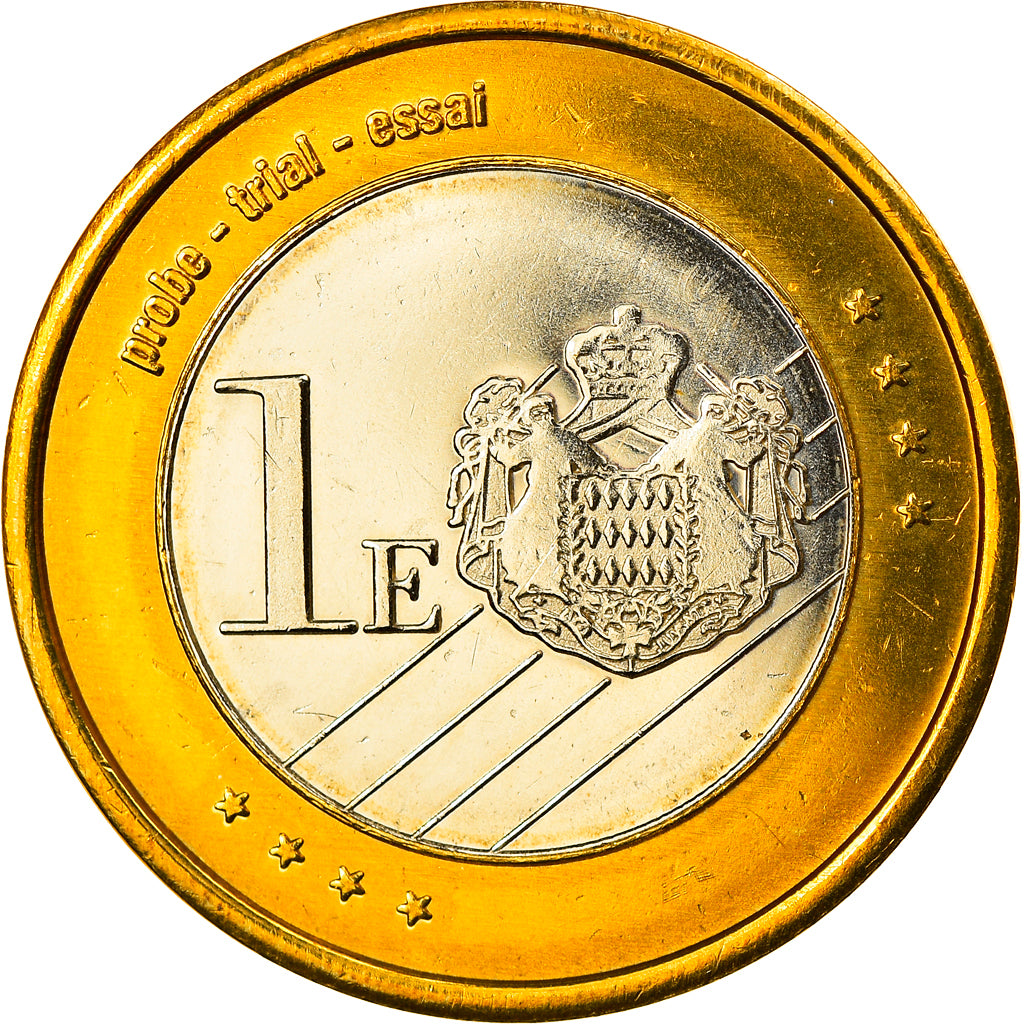 Monaco, Euro, 2006, unofficial private coin, MS(65-70), Bi-Metallic