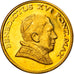 Vatican, 10 Euro Cent, Type 1, 2005, unofficial private coin, MS(65-70), Brass