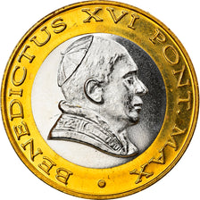 Vatican, 2 Euro, Type 1, 2005, unofficial private coin, MS(65-70), Bi-Metallic