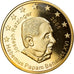 Vatican, 50 Euro Cent, Type 2, 2005, unofficial private coin, MS(65-70), Brass