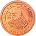 Vatican, Euro Cent, Type 4, 2005, unofficial private coin, MS(65-70), Copper
