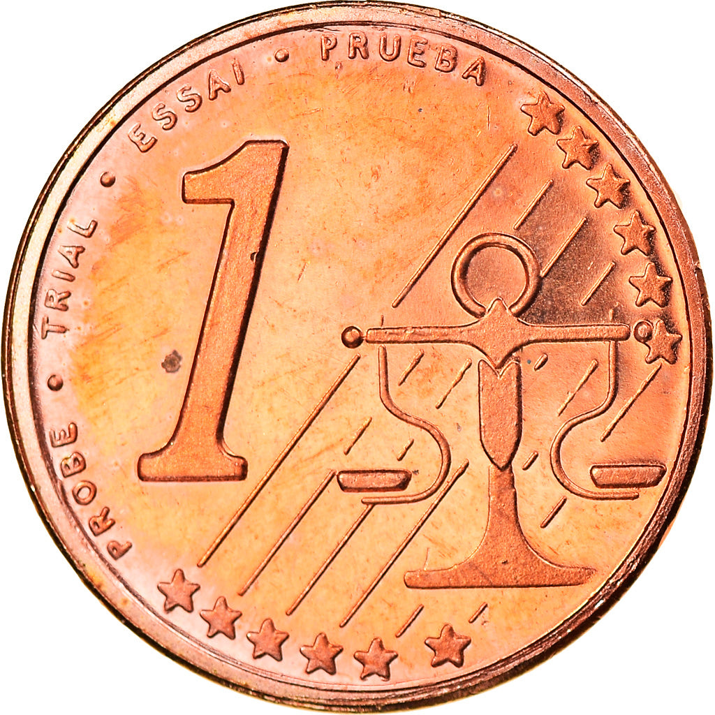 Vatican, Euro Cent, Type 4, 2005, unofficial private coin, MS(65-70), Copper