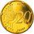 Vaticano, 20 Euro Cent, Type 4, 2005, unofficial private coin, FDC, Latón