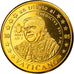 Vatikan, 50 Euro Cent, Type 4, 2005, unofficial private coin, STGL, Messing