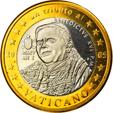 Vatican, Euro, Type 4, 2005, unofficial private coin, MS(65-70), Bi-Metallic